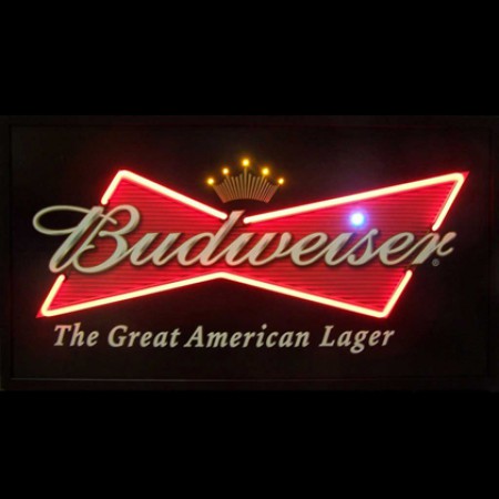 Budweiser Bowtie Neon Led Picture